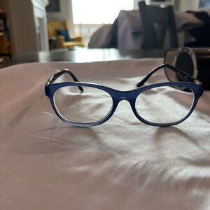 Blue Bulgari frames in excellent condition.
